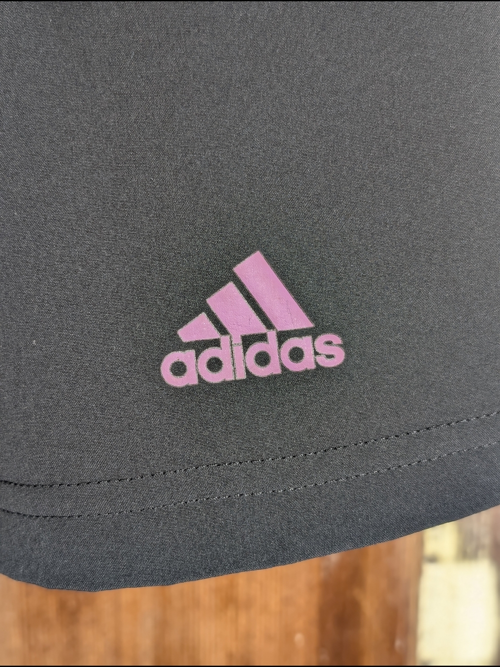 Adidas Climalite Tennis Skort Size M Black Coral Built In Shorts Athletic Skirt - Picture 3 of 8